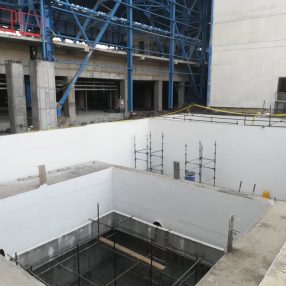 پروژه آب بندی و ایزولاسیون مخازن آب مجتمع صنعتی ذوب آهن پاسارگاد شیراز