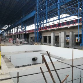 پروژه آب بندی و ایزولاسیون مخازن آب مجتمع صنعتی ذوب آهن پاسارگاد شیراز