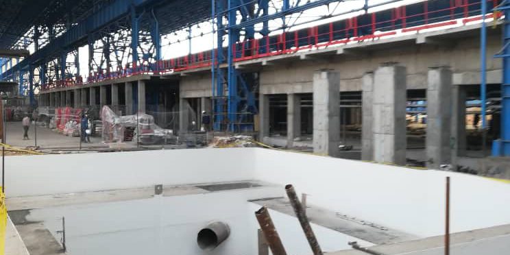 پروژه آب بندی و ایزولاسیون مخازن آب مجتمع صنعتی ذوب آهن پاسارگاد شیراز