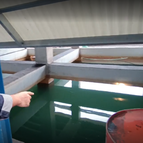 آب بندی مخازن بتنی شرکت ذوب آهن پاسارگادبا موادنانو آکوارزین