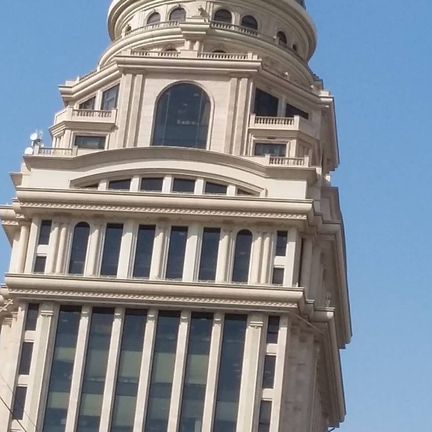 شرکت آکوارزین - آب بندی و ایزولاسیون گنبد برج بیمه مرکزی خیابان جردن